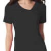 Кроссовер V-Образным Вырезом Pin-Tuck Top
