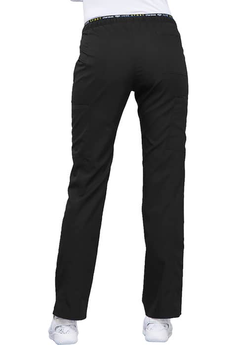 CK003_BLKV_BACK Медицинские брюки Cherokee Luxe Sport CK003 прямые