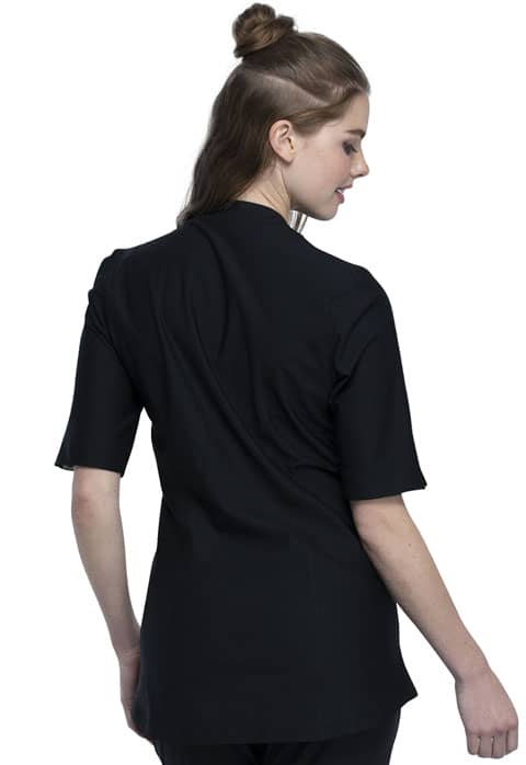 CK842_BLK_BACK Женский медицинский топ Cherokee на молнии CK842