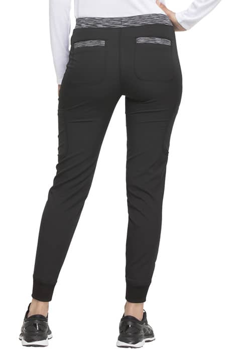 DK185T_BLK_BACK Женские брюки Dickies Dynamix DK185Т, удлиненная модель