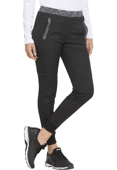DK185T_BLK_RIGHT Женские брюки Dickies Dynamix DK185Т, удлиненная модель