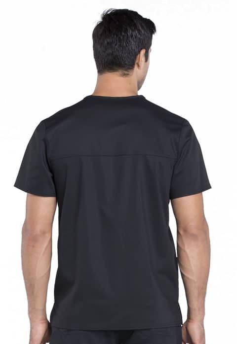 WW670_BLK_BACK Мужской медицинский топ Cherokee WW670