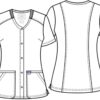 Женский медицинский топ WW622 Cherokee Workwear WW Revolution