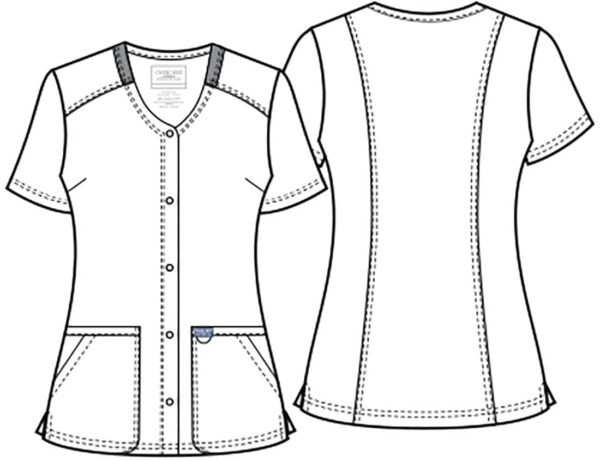 Женский медицинский топ WW622 Cherokee Workwear WW Revolution